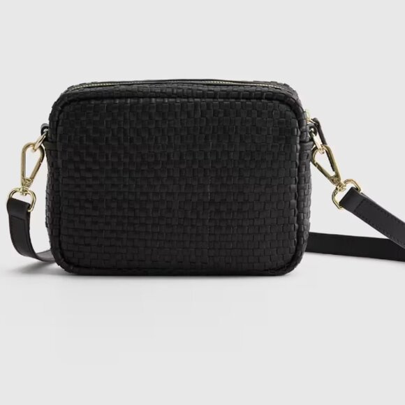 QUINCE NWoT Italian Leather Handwoven Crossbody - Picture 1 of 5